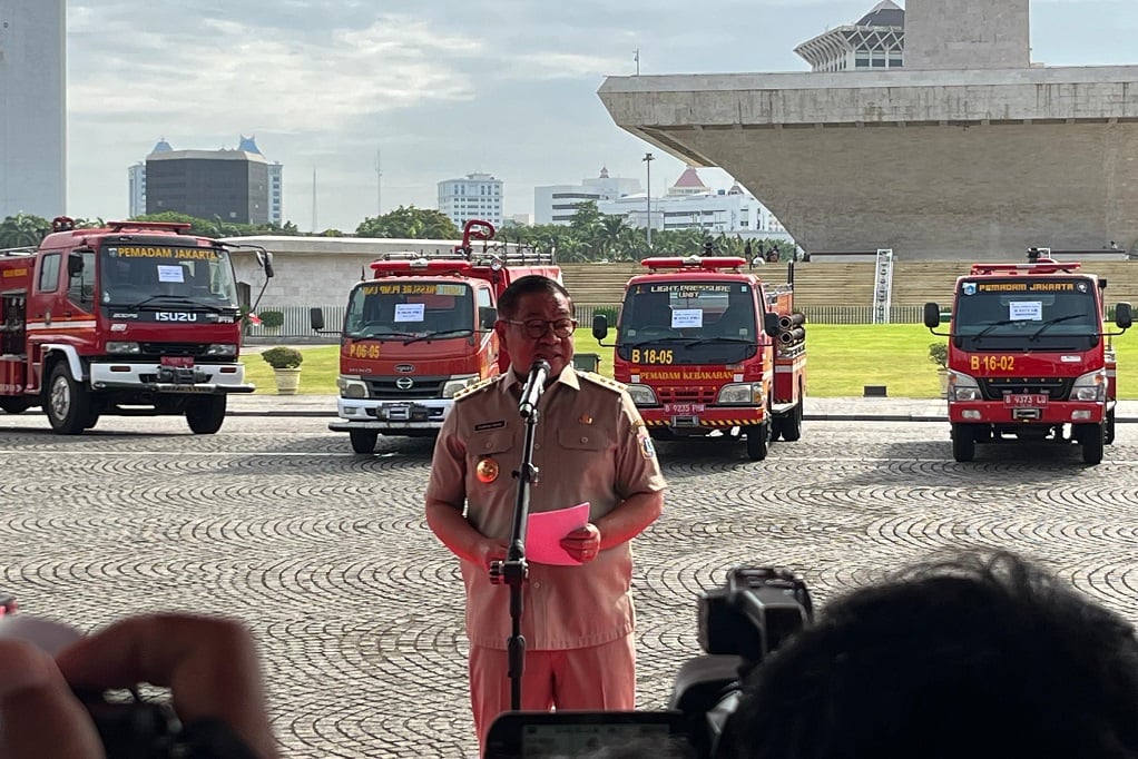 14 Daerah Terima Hibah Mobil Damkar dari Pemprov Jakarta, Ini Daftarnya