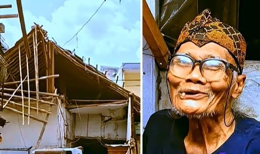 Ngungsi akibat Rumah Ambruk, Boneng Kini Tinggal di Rumah Bekas Komeng