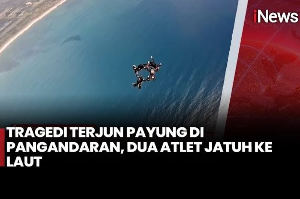 Tragedi Terjun Payung di Pangandaran, 2 Atlet Tewas Jatuh dari Ketinggian 10.000 Kaki