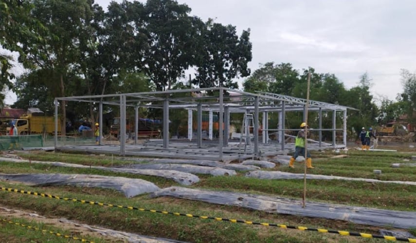 Kementerian PU Mulai Bangun 7 Blok Huntara di Aceh Tamiang, Ditargetkan Rampung Januari 2026