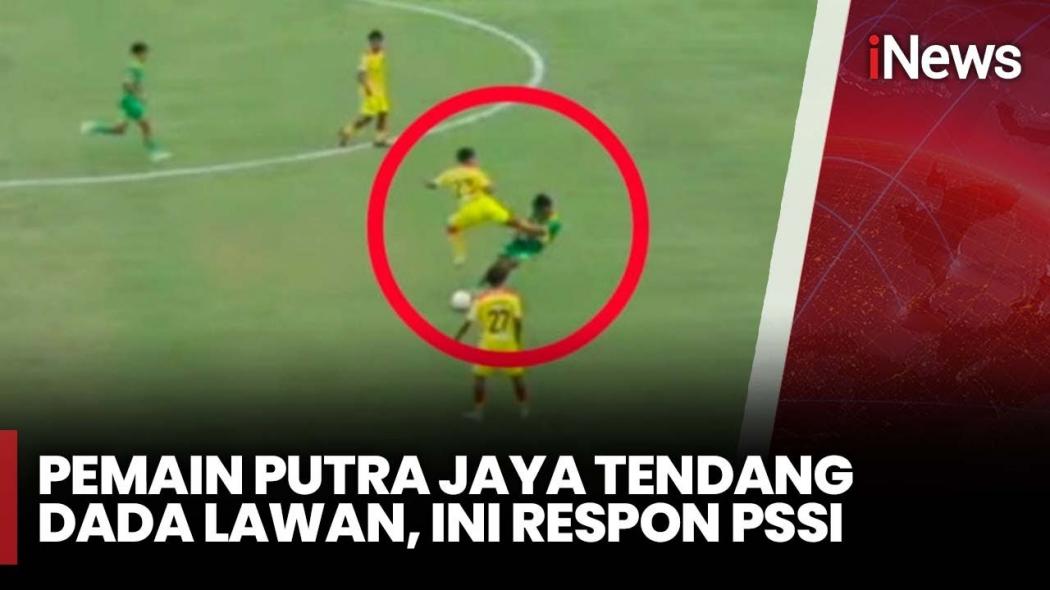 Detik-Detik Tendangan Kungfu di Liga 4 Jatim, Pelaku Langsung Dipecat Klub dan Terancam Sanksi Berat PSSI