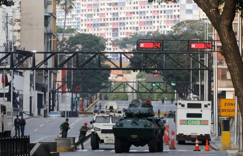 Suara Tembakan Terdengar di Dekat Istana Kepresidenan Venezuela, Ada Apa?