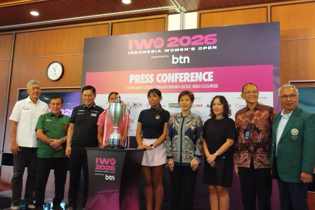 Turnamen Golf Wanita Termahal Asia Pasifik Digelar di Indonesia