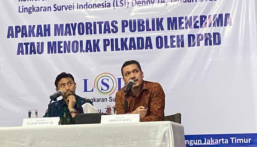 Survei LSI Denny JA: 66,1 Persen Responden Tolak Usul Pilkada Lewat DPRD