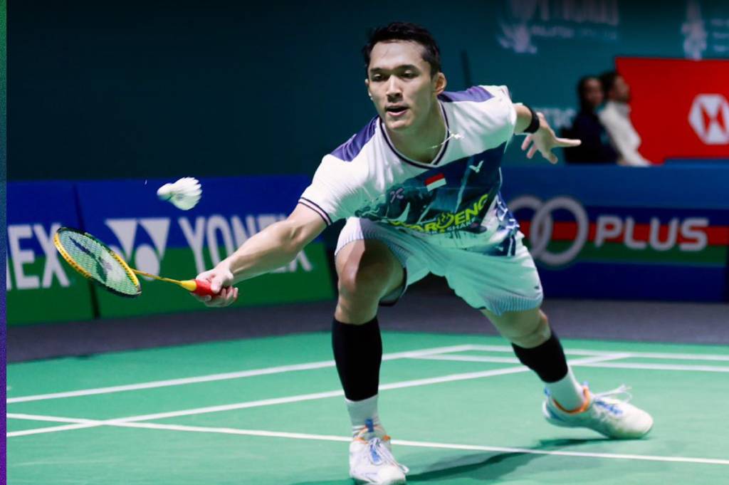 Jonatan Christie Tancap Gas di Malaysia Open 2026, Lee Chia Hao Disingkirkan