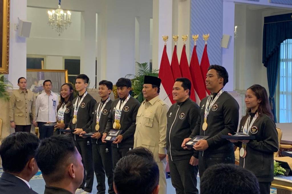 BREAKING NEWS: Prabowo Cairkan Bonus Atlet SEA Games 2025, Total Rp465 Miliar