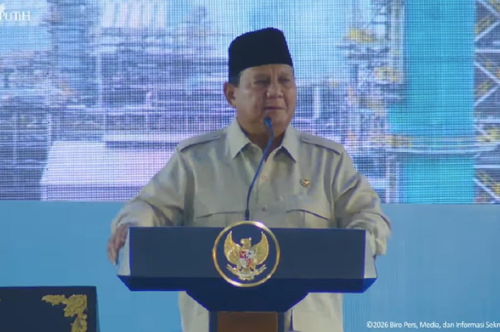 Prabowo Resmikan Kilang Minyak Terbesar RI: Kita Tak Boleh Bergantung Energi dari Luar