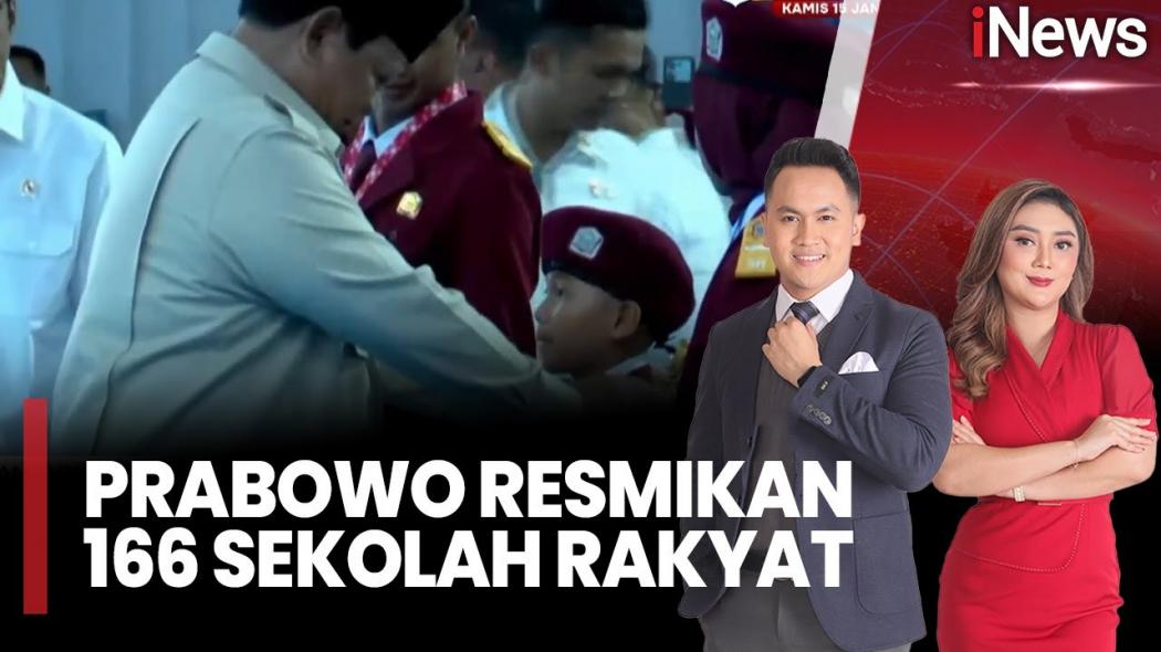 Prabowo Resmikan 166 Sekolah Rakyat Serentak, Baru 6 Bulan Sudah Lahir Juara Olimpiade
