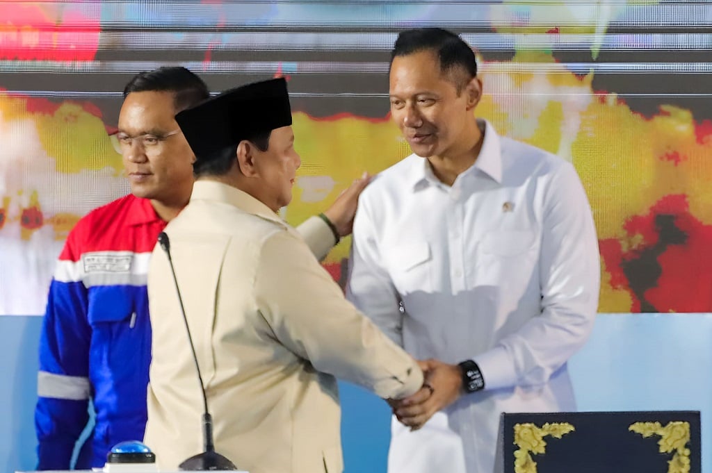 Dampingi Prabowo, AHY: Proyek RDMP Komitmen Pemerintah Bangun Kemandirian Energi