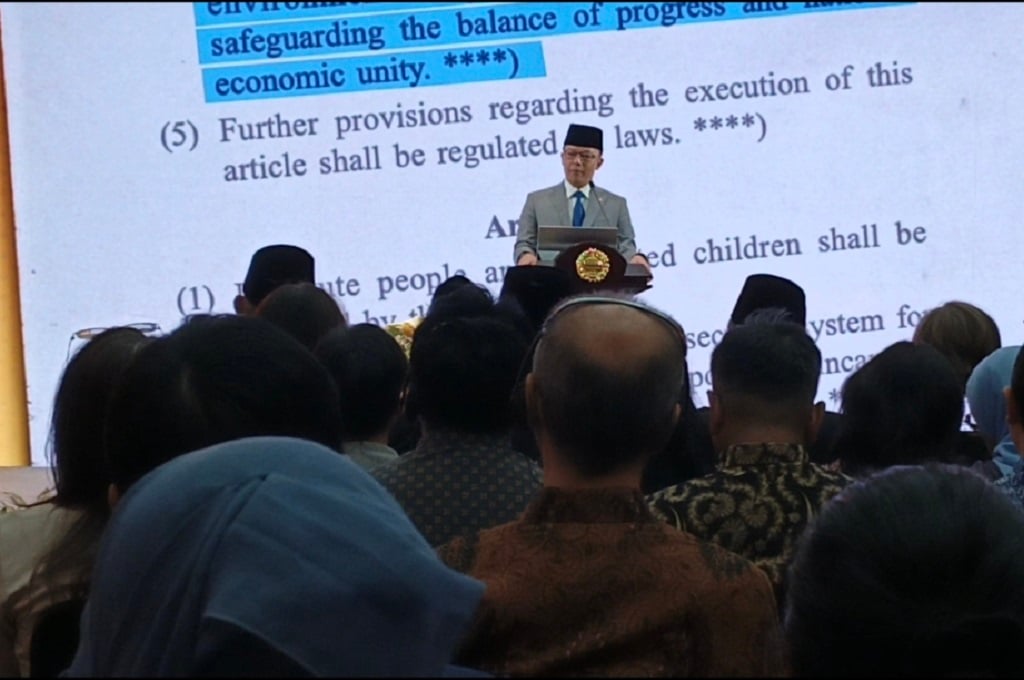 Menlu Sugiono Ungkap Dunia Masuk Fase Bahaya, Batas Damai dan Perang Makin Abu-Abu