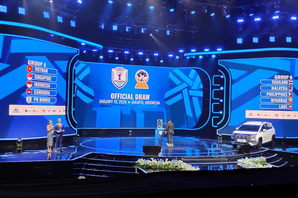 Hasil Drawing Piala AFF 2026: Timnas Indonesia Tantang Vietnam di Grup A