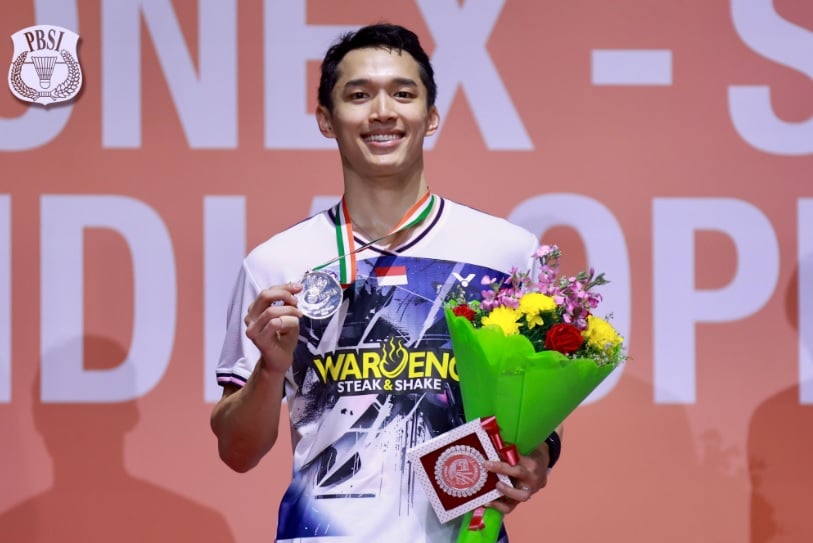 Jonatan Christie Bongkar Penyebab Tumbang di Final India Open 2026, Angin Jadi Musuh Utama