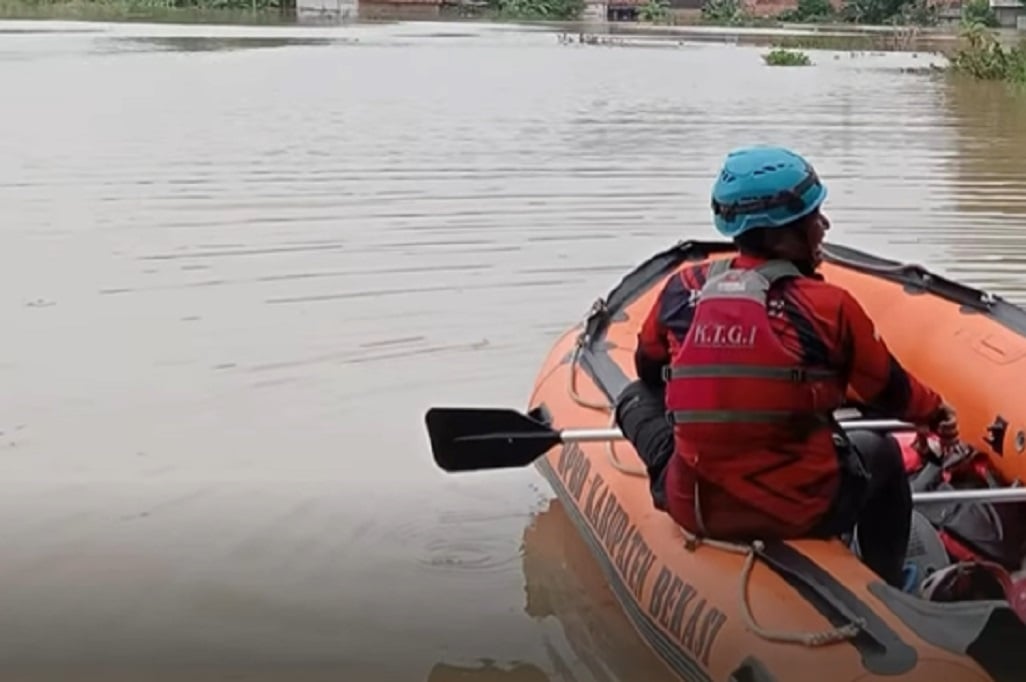 Banjir Kepung Kabupaten Bekasi: 41 Desa Terendam, 5.344 Warga Mengungsi