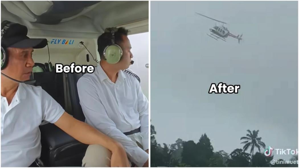 Detik-Detik Helikopter Raffi Ahmad Nyaris Terjatuh akibat Cuaca Buruk, Menegangkan!