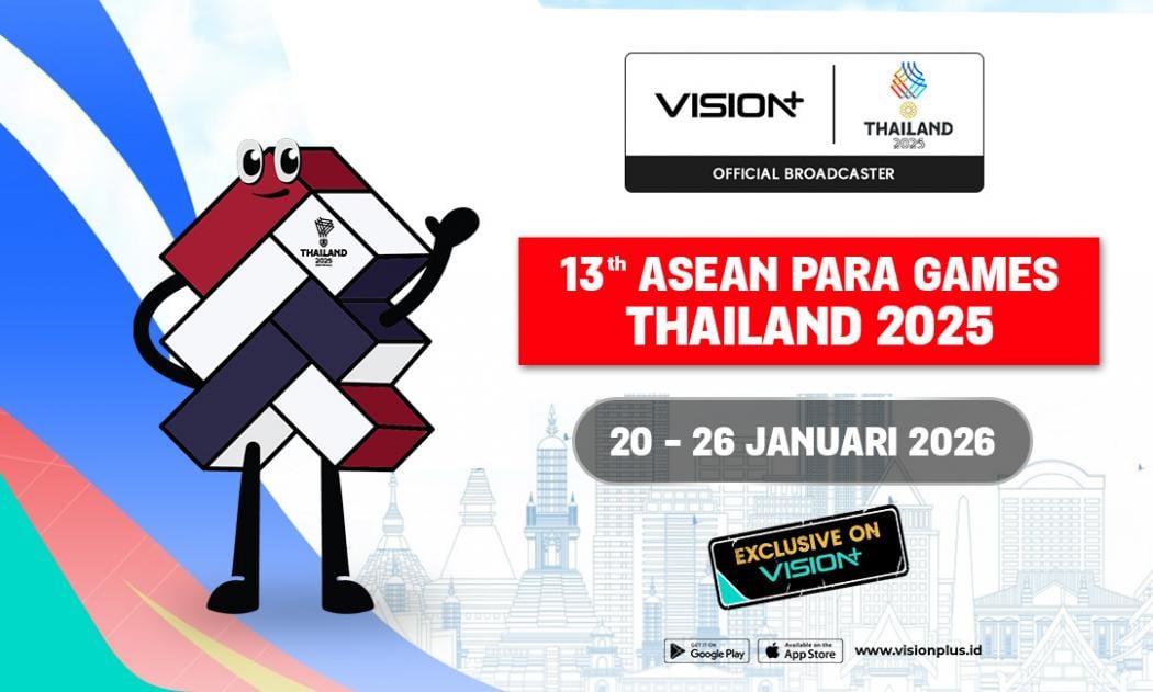ASEAN Para Games 2026 Thailand Dimulai, Perjuangan Atlet Indonesia Tayang di VISION+