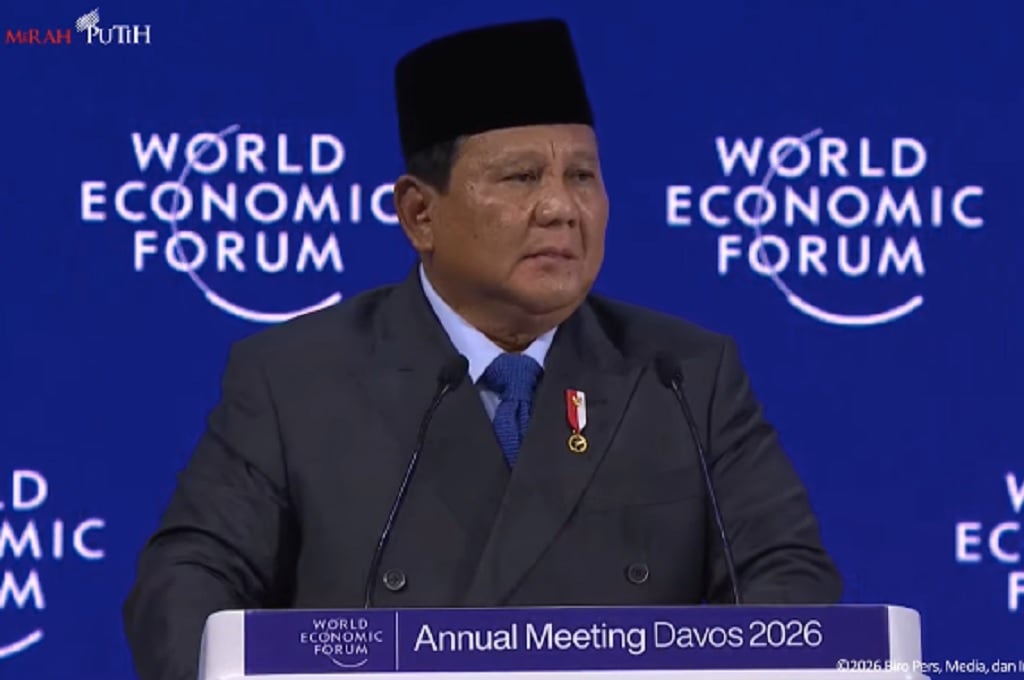 Prabowo Berpidato di WEF Swiss: Kita Berkumpul di Tengah Masa Ketidakpastian