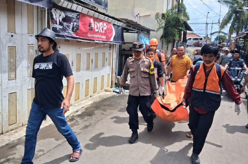 Cirebon Geger, Mayat IRT Mengapung di Bawah Jembatan Sungai Karangsambung