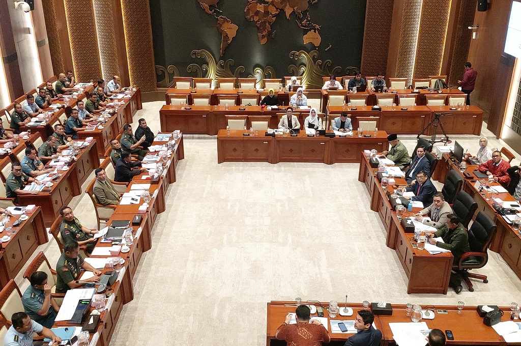 Komisi I DPR Rapat Tertutup dengan Menhan-Panglima TNI, Bahas Apa?