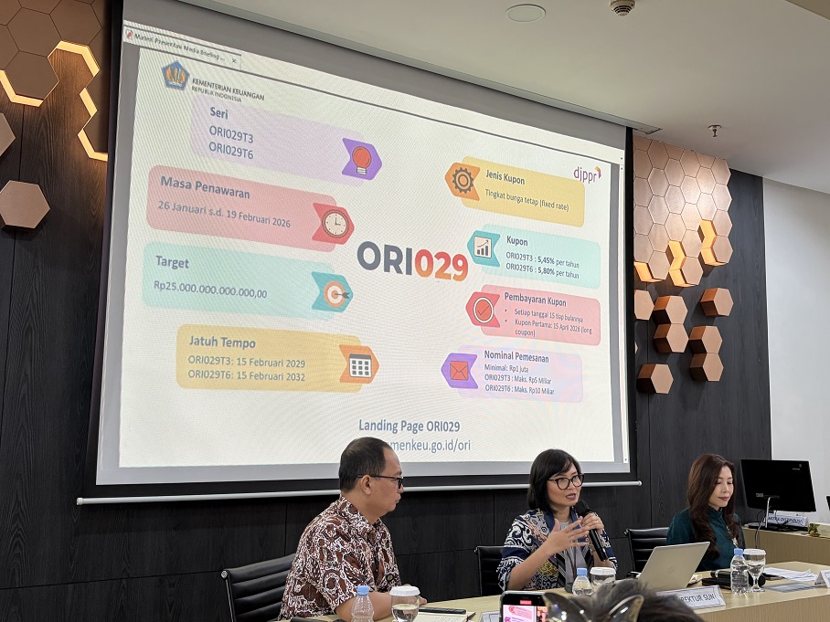 ORI029 Resmi Diluncurkan, Kemenkeu Bidik Dana Segar Rp25 Triliun untuk Perkuat APBN