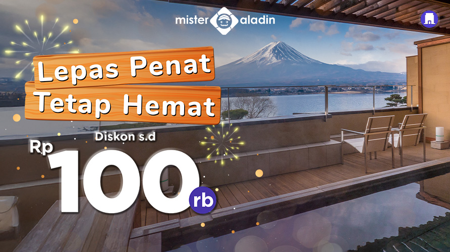 Awali Resolusi Liburan dengan Diskon Hotel hingga Rp100.000
