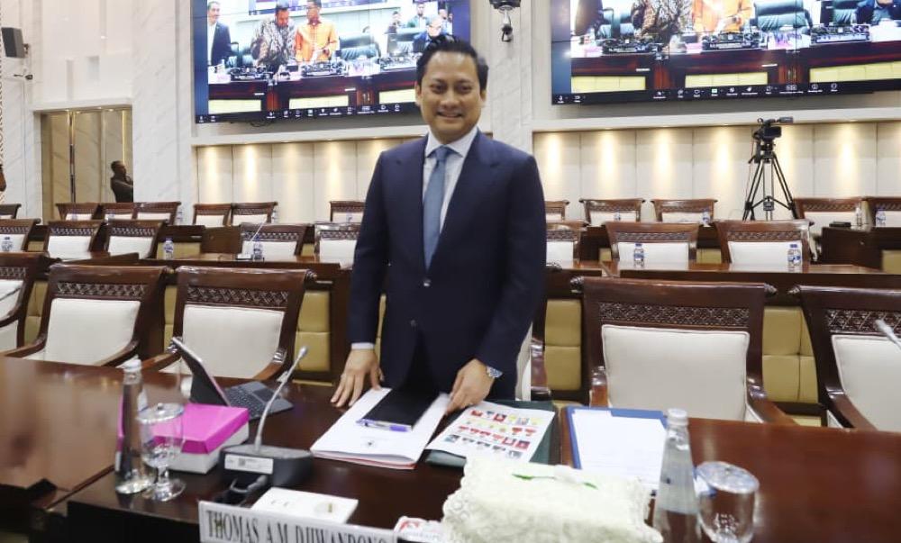 Wamenkeu Thomas Djiwandono Jalani Fit and Proper Test Calon Deputi Gubernur BI 