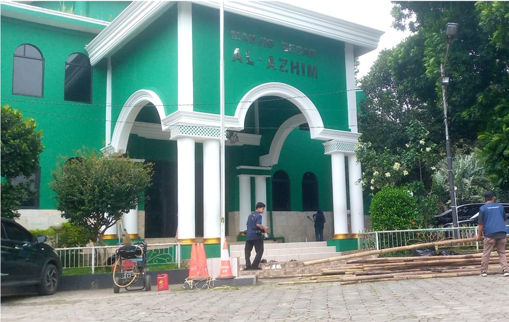MNC Lido City Bersih-Bersih Masjid jelang Ramadan, Ketua DKM Al Azhim: Bantu Jemaah Lebih Khusyuk