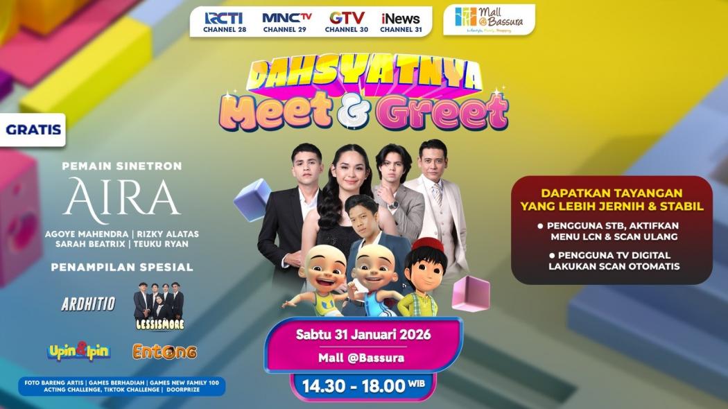 Agoye Mahendra dan Sarah Beatrix Akan Meriahkan Dahsyatnya Meet & Greet Aira