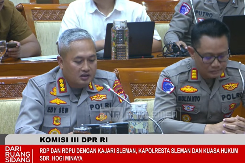 Kapolres Sleman Dicecar Habis-habisan, Anggota DPR: Kalau Saya Kapolda Anda Dicopot!