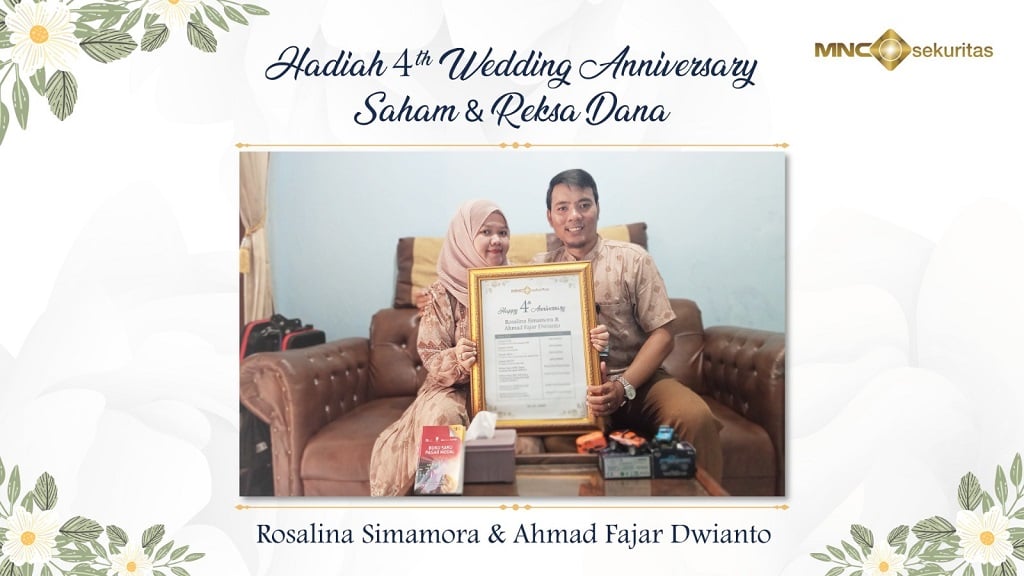 Rayakan Ulang Tahun Pernikahan, Nasabah MNC Sekuritas Berikan Kado Investasi Bermakna untuk Istri