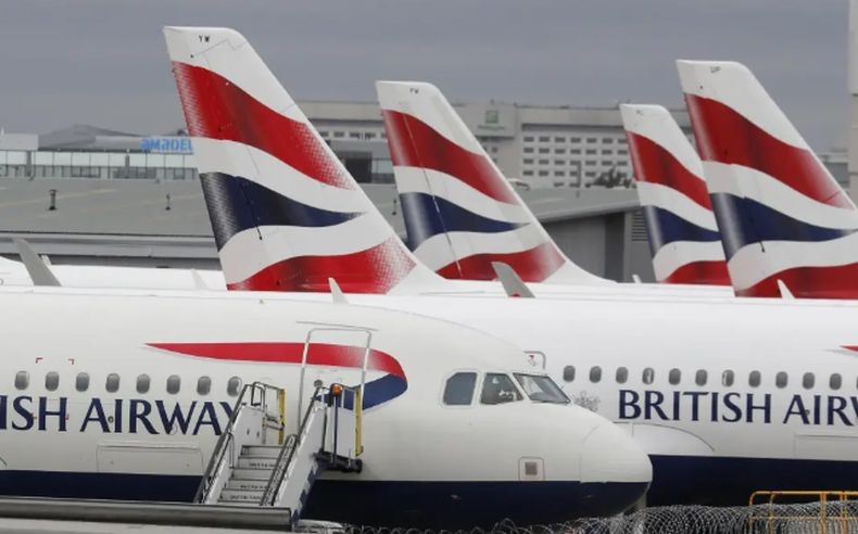 Waduh, Roda Pesawat Airbus A350 British Airways Copot saat Lepas Landas di Las Vegas