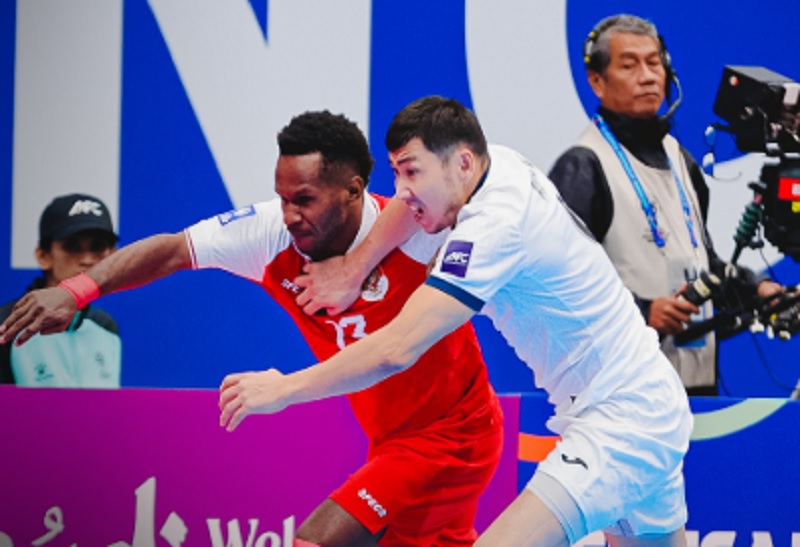 Hasil Babak 1: Timnas Futsal Indonesia Berbalik Unggul 2-1 Atas Kirgistan di Piala Asia Futsal 2026