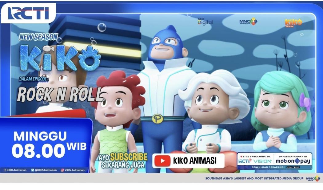KIKO Season 4 Episode Baru Rock N Roll - Minggu 1 Feb 2026, Pukul 08.00 Pagi di RCTI