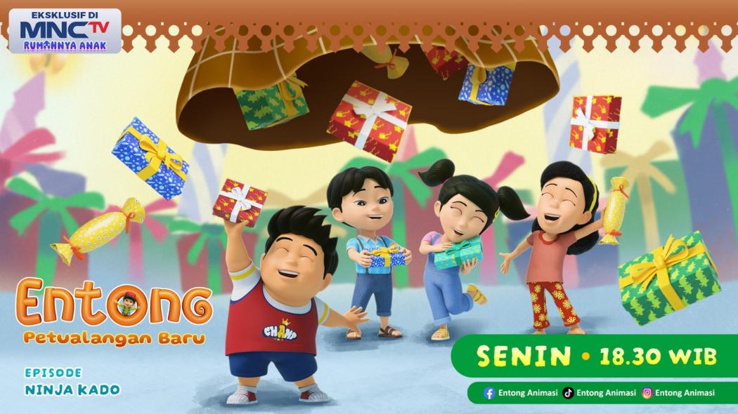 Entong Petualang Baru Episode: Ninja Kado Tayang Senin 2 Februari 2026 hanya di MNCTV