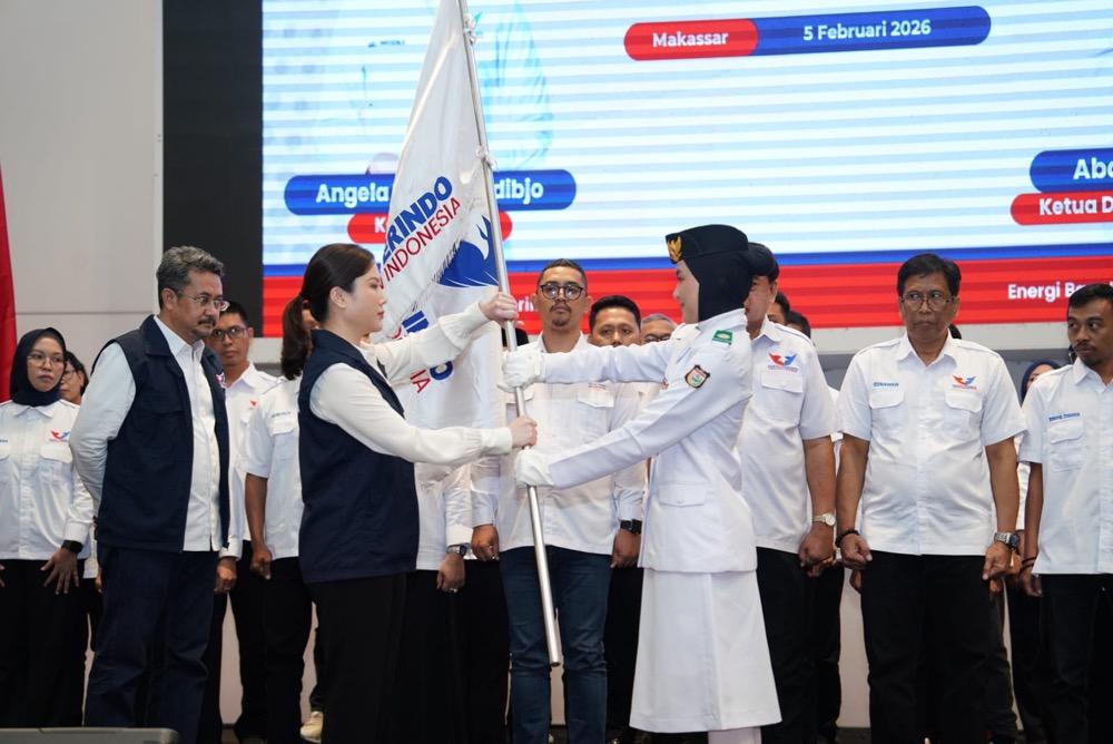 Angela Tanoesoedibjo Resmi Lantik Abdul Hayat Gani Jadi Ketua DPW Partai Perindo Sulsel