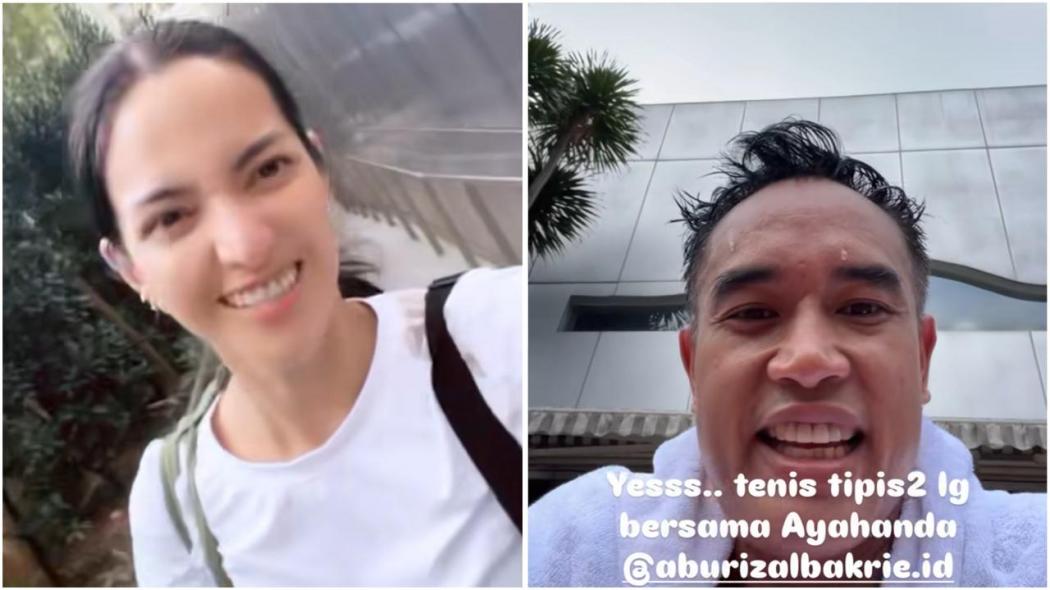 Terciduk! Nia Ramadhani di Singapura, Ardi Bakrie di Jakarta