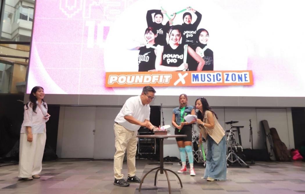 Poundfit X Music Zone Digelar Meriah, Ajak Perempuan Aktif Bergerak