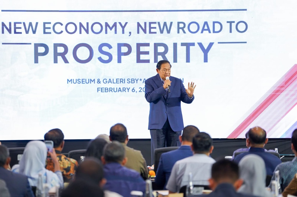 SBY Tegaskan Dukung Penuh Presiden Prabowo, Serukan Kolaborasi Wujudkan Ekonomi Baru