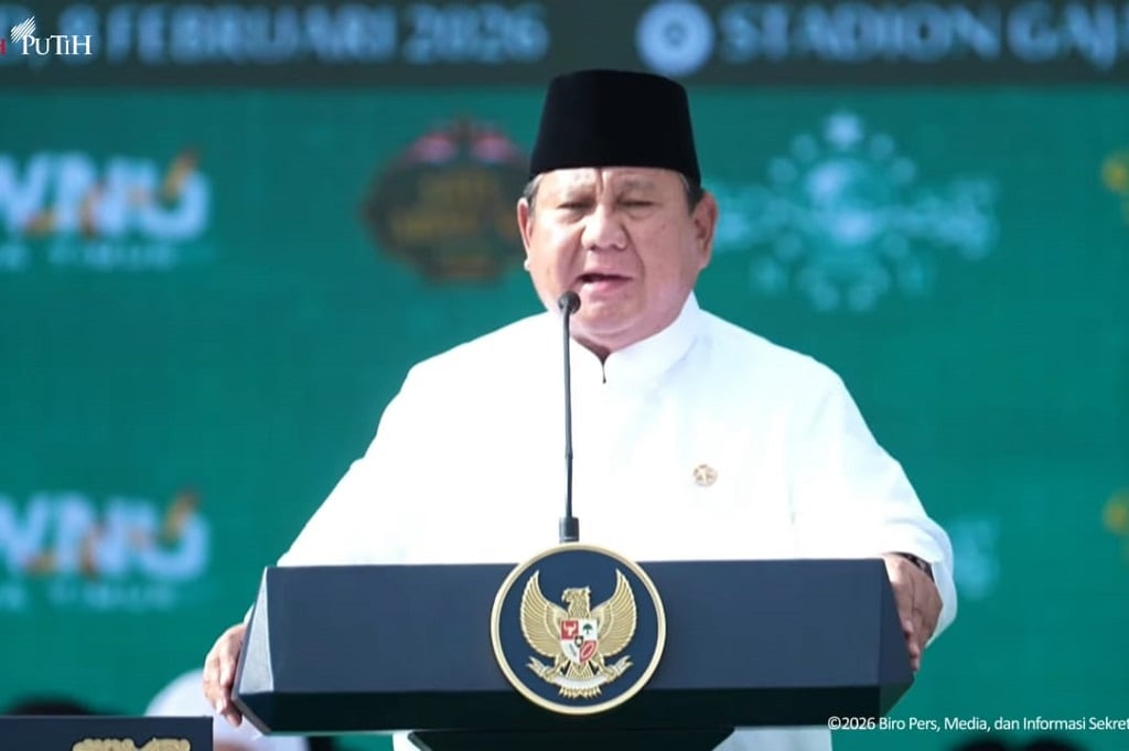 Prabowo di Acara 1 Abad NU: Setiap Kali Negara dalam Bahaya, NU Tampil Menyelamatkan