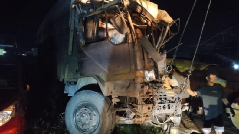 4 Kendaraan Kecelakaan Beruntun di Simalungun, 1 Orang Tewas 3 Rumah Rusak