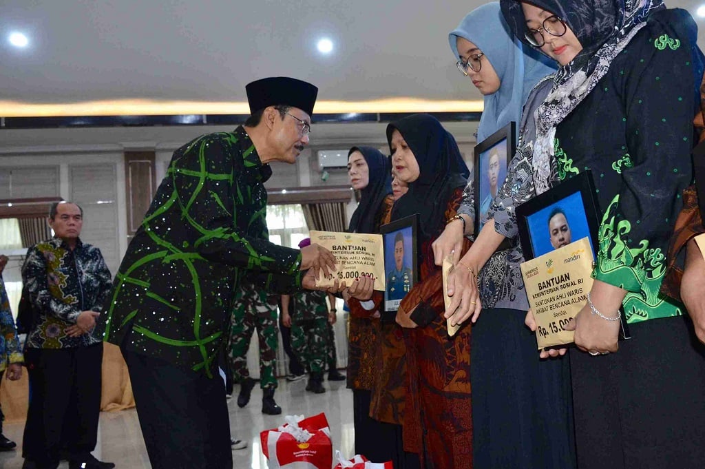 Pemerintah Berikan Santunan ke Keluarga Prajurit Gugur Korban Longsor Cisarua, Total Rp345 Juta