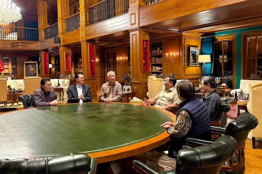 Prabowo Bertemu Pengusaha Prajogo Pangestu hingga Anthony Salim, Dorong Indonesia Incorporated