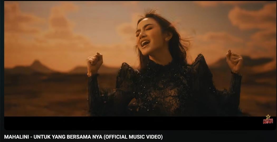 Visual Penuh Makna, MV Untuk Yang Bersama Nya Antar Mahalini ke Trending #1