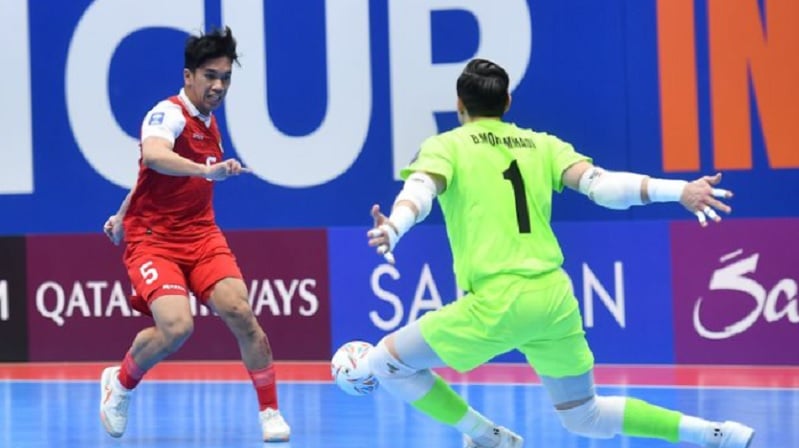 Gol Spektakuler Israr ke Gawang Iran Masuk Nominasi Terbaik Piala Asia Futsal 2026