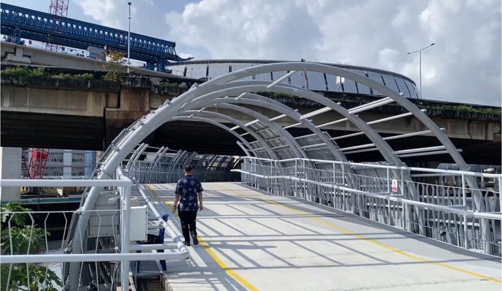 JPO JIS-Ancol sepanjang 466 Meter Siap Jadi Ikon Baru Jakarta Utara