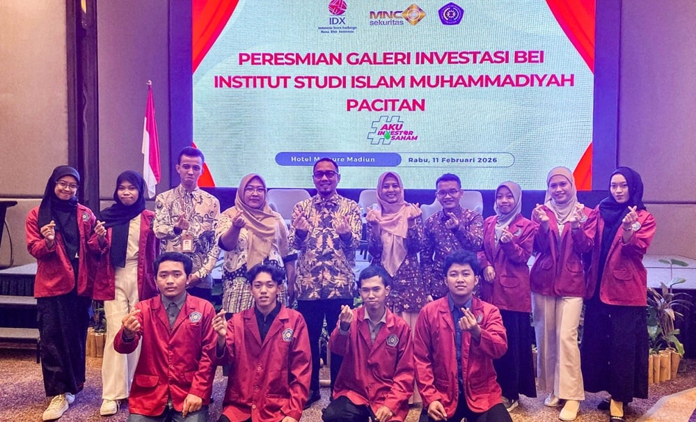 MNC Sekuritas Resmikan Galeri Investasi BEI Institut Studi Islam Muhammadiyah Pacitan