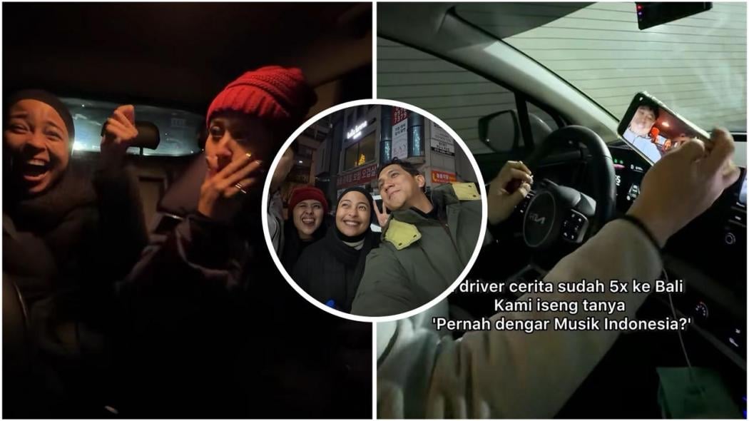 Liburan ke Korea, Tantri Kotak Ketemu Sopir Taksi Online yang Ternyata Fansnya!