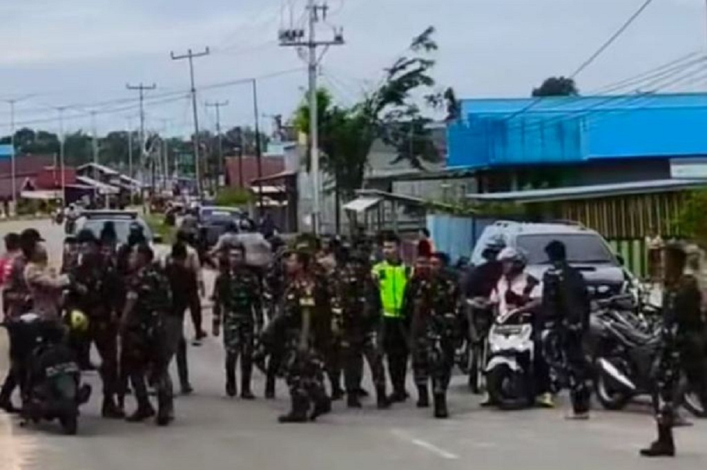 Bentrok TNI-Polri Pecah di Mappi Papua Selatan, Danpuspom: Dipicu Miskomunikasi