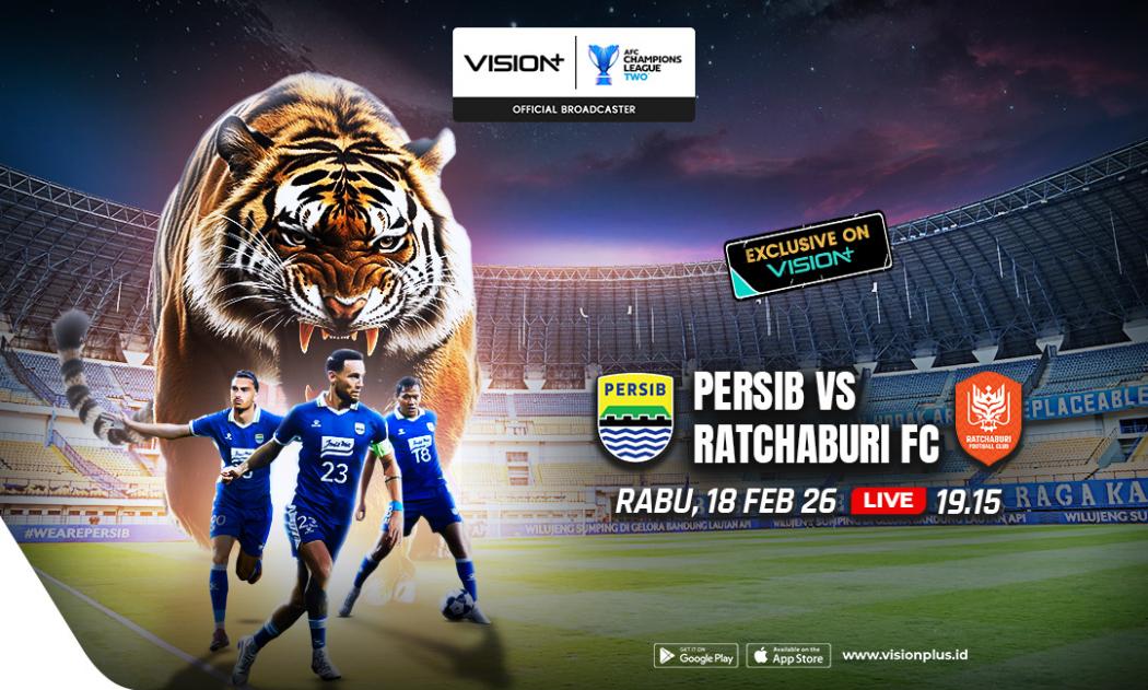 Jadwal dan Link Live Streaming Persib Bandung vs Ratchaburi FC pada Leg 2 AFC Champions League Two