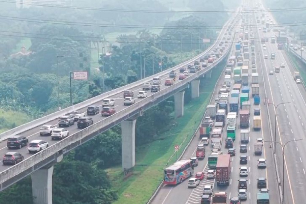 Tol MBZ Macet Pagi Ini, Bekasi Timur–Tambun Padat