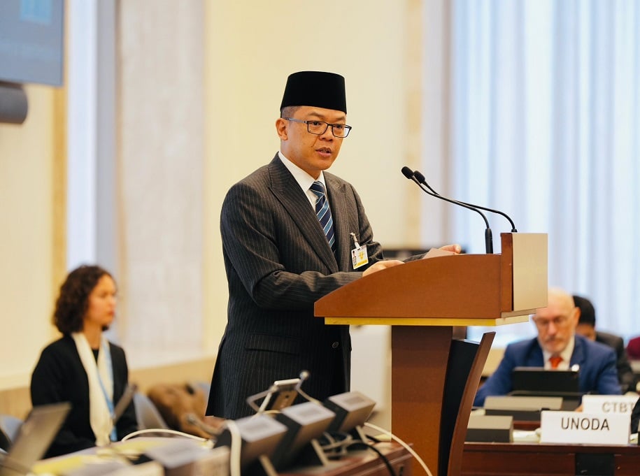 Menlu Sugiono Desak Komitmen Global Perlucutan Senjata sebagai Pilar Perdamaian Dunia